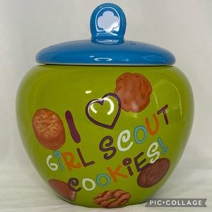 I Love Girl Scout Cookies Jar 2013